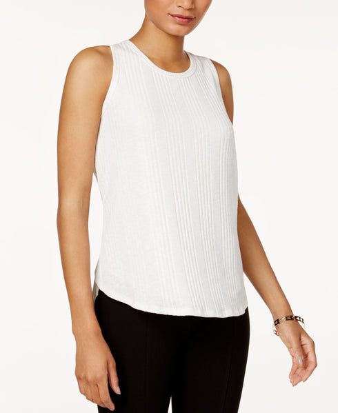BAR III Pleated Back Tank Top